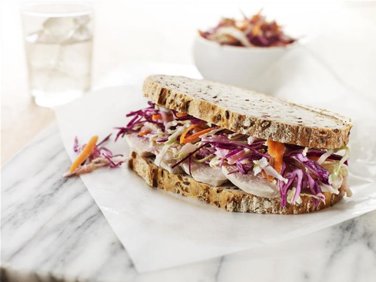 Chicken Coleslaw Sandwich