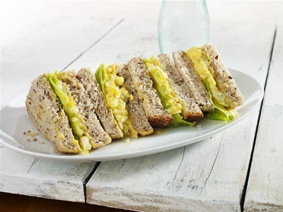 Curried Egg Sandwich