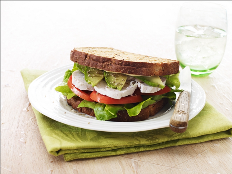 Chunky Chicken Salad & Avocado Sandwich