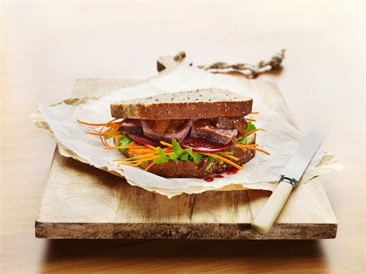 Roast Beef & Chutney Sandwich