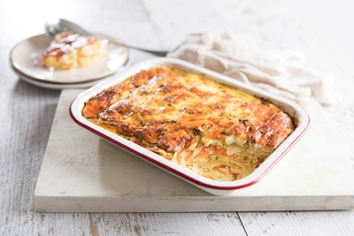 Layered Mixed Baked Potatoes