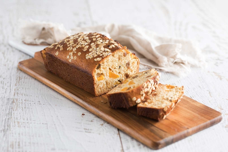 Oat, Sultana and Peach Bread