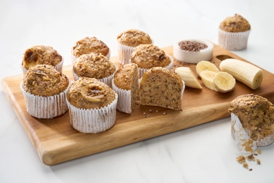 Banana Split Muffins