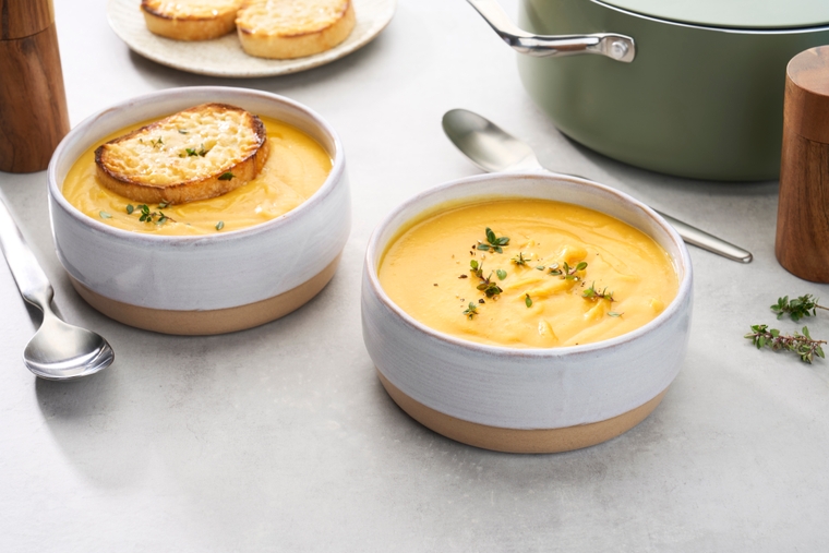 French-Flavours Pumpkin Soup