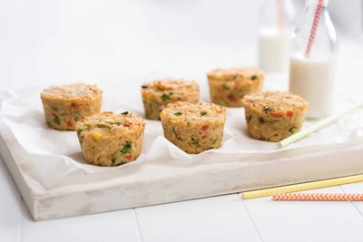 Fried Rice Muffins
