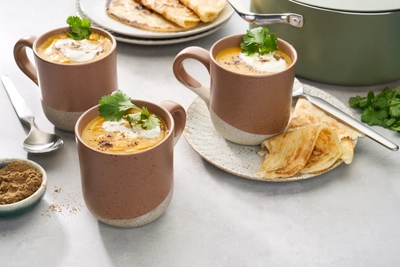 Indian-Spiced Pumpkin Soup