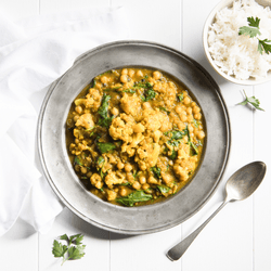 cauliflower & Spinach dahl