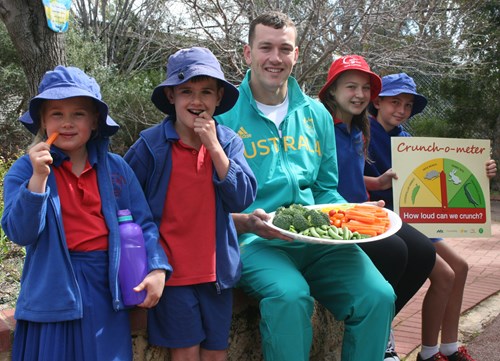 Palmyra Primary School with Joel Swift