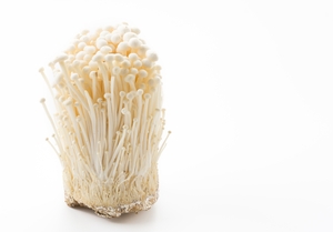 Enoki mushrooms