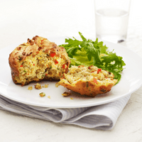 Sweet potato cheese muffins